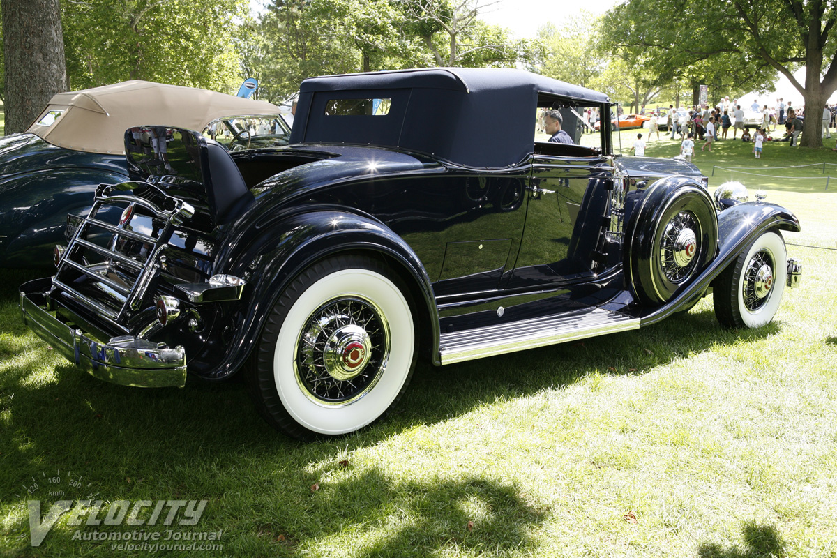 1932 Packard Model 905 convertible coupe