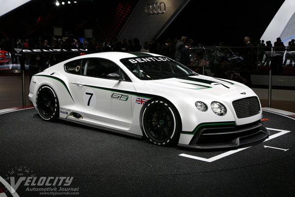 2012 Bentley Continental GT3 race car concept