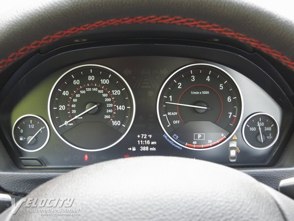 2012 BMW 3-Series 335i sedan Instrumentation