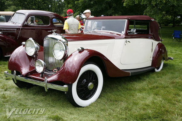 1936 Bentley 4 1/4 liter Drophead Coupe