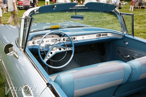 1958 Chevrolet Impala Convertible Interior