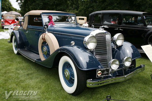 1933 Lincoln KB convertible coupe
