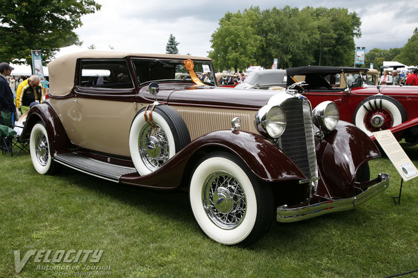 1933 Lincoln KB Convertible Victoria by Brunn
