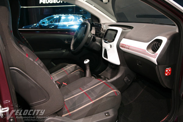 2014 Peugeot 108 3d Interior