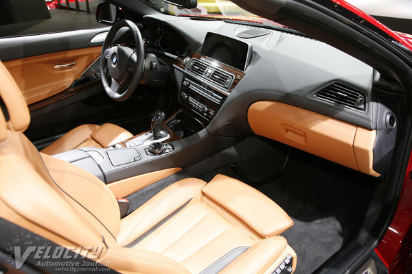 2016 BMW 6-Series Convertible Interior