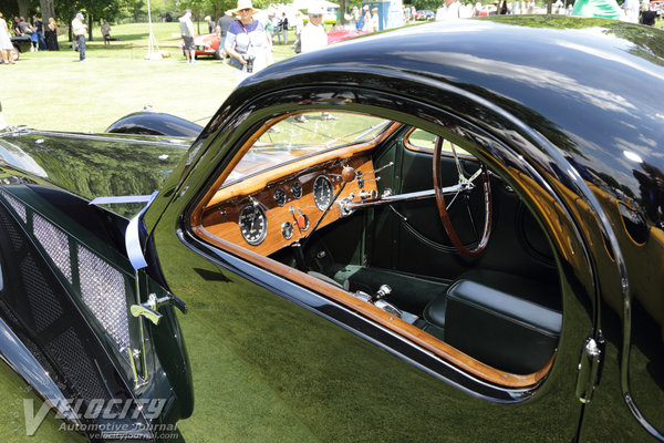 1937 Bugatti Type 57S Atalante Interior