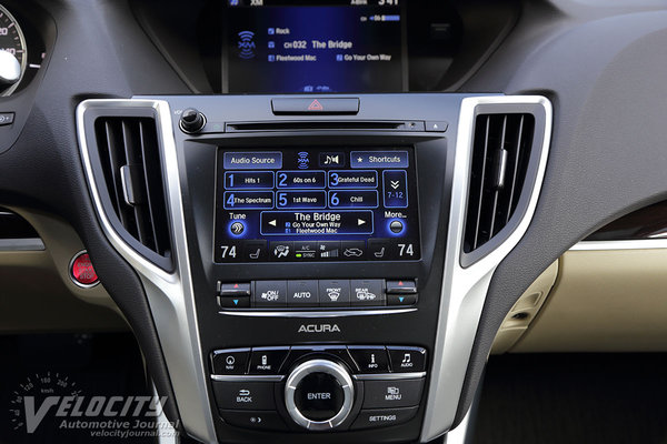 2016 Acura TLX Instrumentation