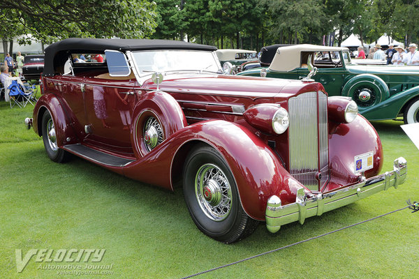 1935 Packard 1207 Dual Cowl Sport Phaeton