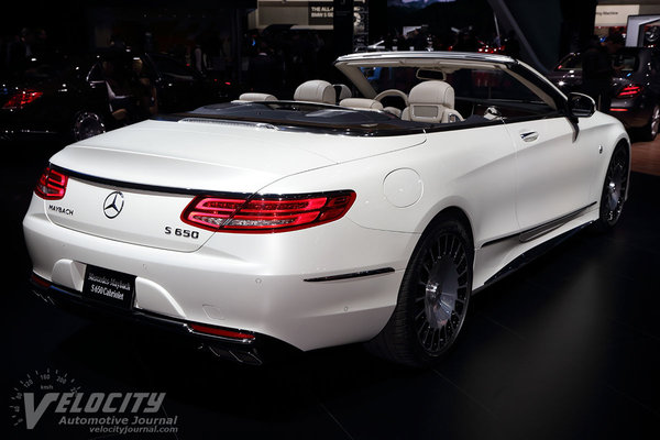 2017 Mercedes-Maybach S-Class Cabriolet
