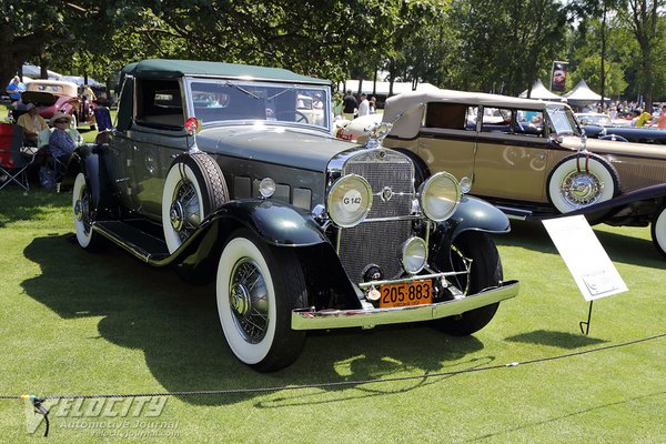 1931 Cadillac 355-A convertible coupe