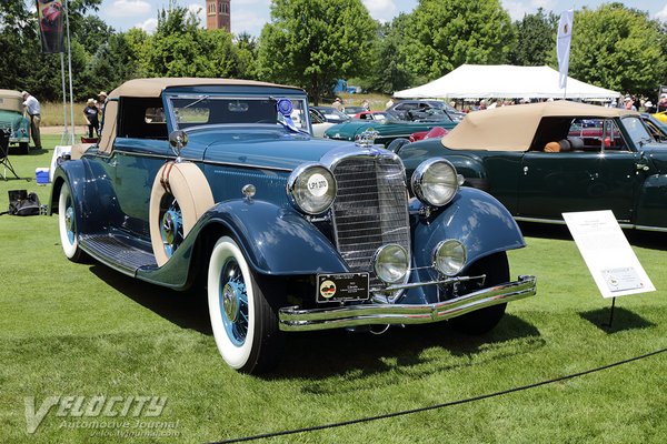 1933 Lincoln KB convertible coupe by LeBaron