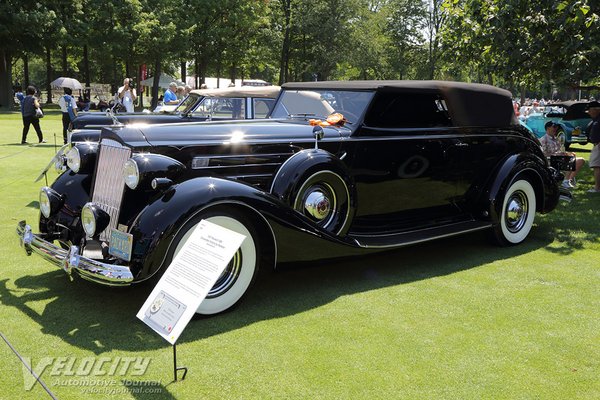 1937 Packard 1508 Convertible Victoria by Rollston