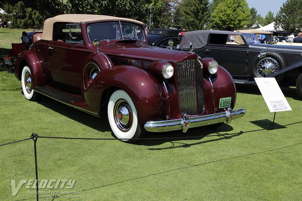 1938 Packard Model 1604 convertible coupe