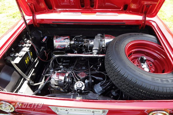 1963 Chevrolet Corvair Monza Convertible Engine
