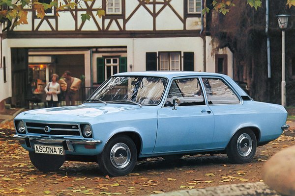 1971 Opel Ascona 2d