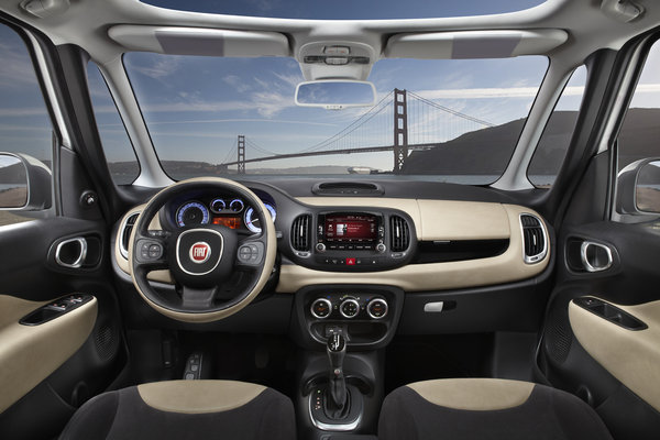 2014 Fiat 500 L Instrumentation