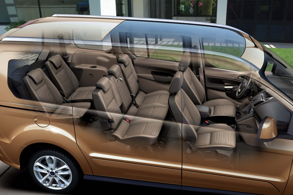 2014 Ford Transit Connect Wagon Interior