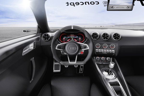 2013 Audi TT Ultra Quattro Instrumentation