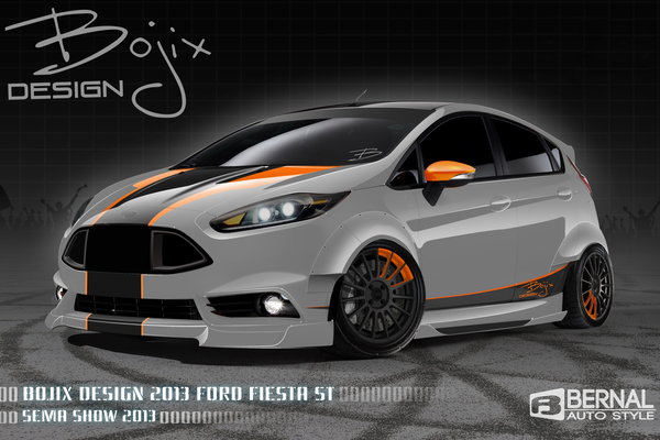 2013 Ford Fiesta ST by Bojix Design