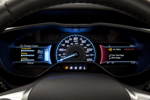 2015 Ford Focus Electric Instrumentation