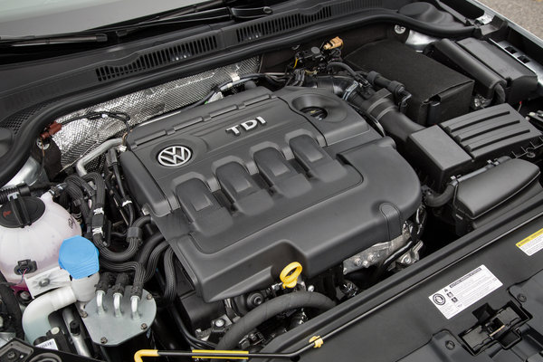 2015 Volkswagen Jetta TDI Engine