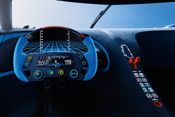 2015 Bugatti Vision Gran Turismo Instrumentation