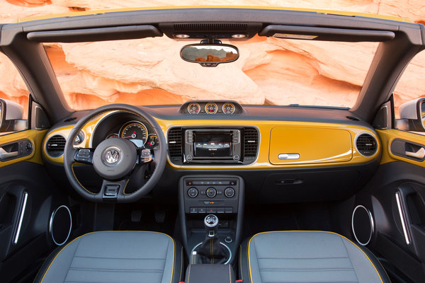 2016 Volkswagen Beetle  Dune Convertible Interior