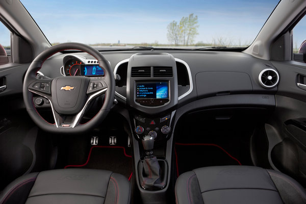2016 Chevrolet Sonic RS sedan Interior