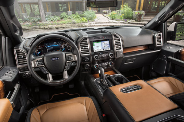 2016 Ford F-150 Crew Cab Limited Interior