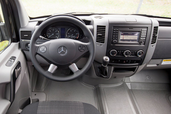 2015 Mercedes-Benz Sprinter passenger van Interior