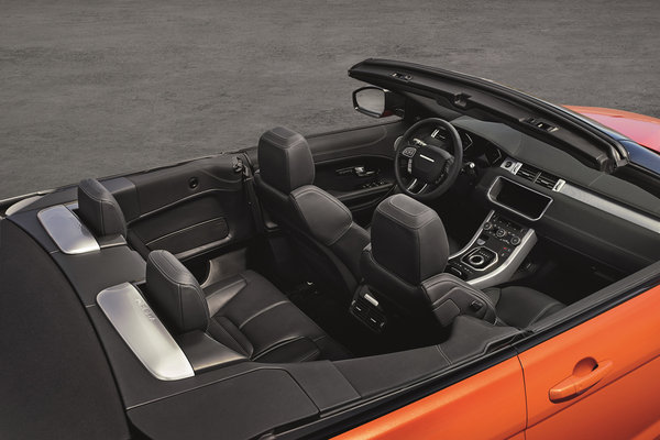 2017 Land Rover Range Rover Evoque convertible Interior