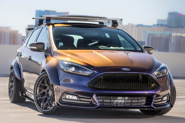 2017 Ford Focus ST by Blood Type Racing