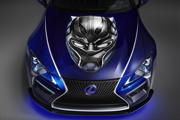 2017 Lexus Black Panther Inspired LC