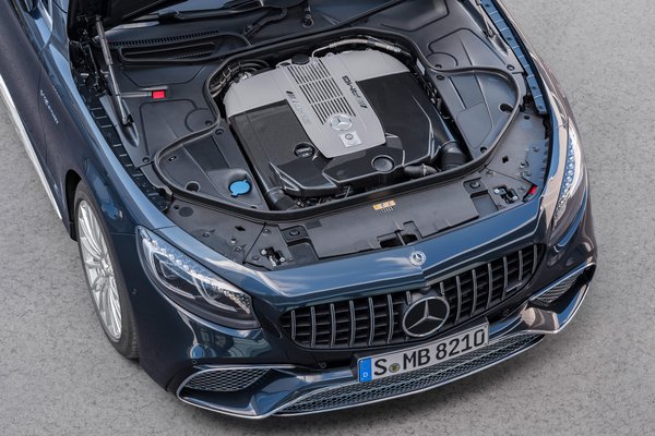 2018 Mercedes-Benz S-Class S65 AMG Cabriolet Engine