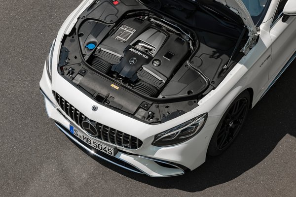 2018 Mercedes-Benz S-Class S63 AMG Coupe Engine