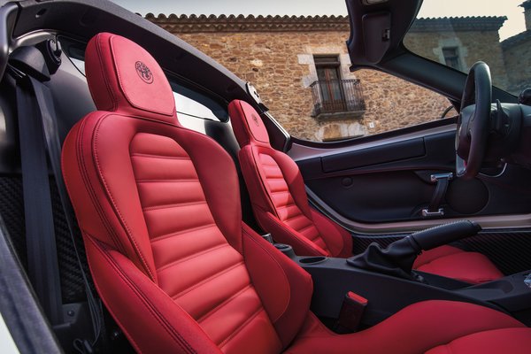2018 Alfa Romeo 4C Spider Interior