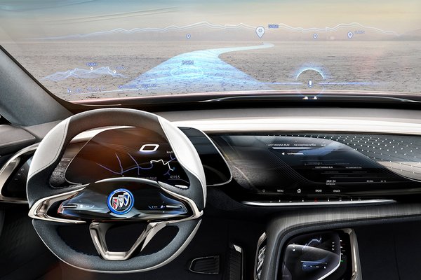 2018 Buick Enspire All-Electric Instrumentation
