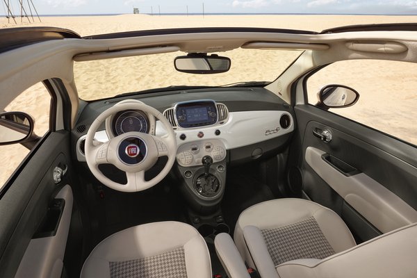 2018 Fiat 500 C Interior