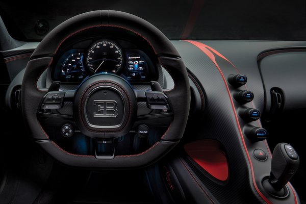 2019 Bugatti Chiron Instrumentation