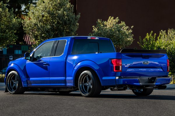2018 Ford F-150 Lariat Sport by ZB Customs and Kurt Busch