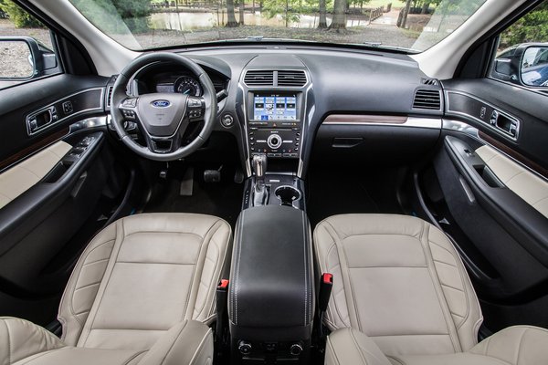 2019 Ford Explorer Limited Luxury Interior