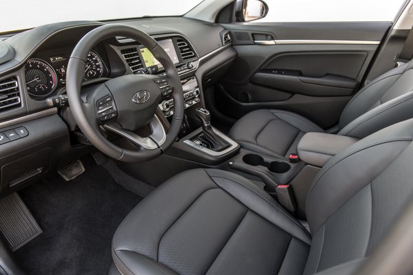 2019 Hyundai Elantra sedan Interior