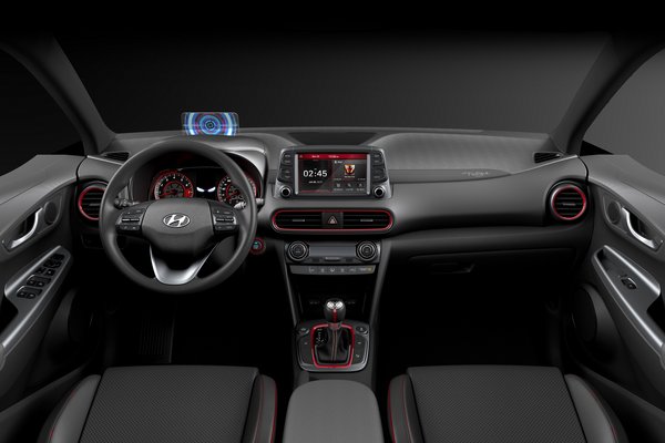2019 Hyundai Kona Iron Man limited edition Interior