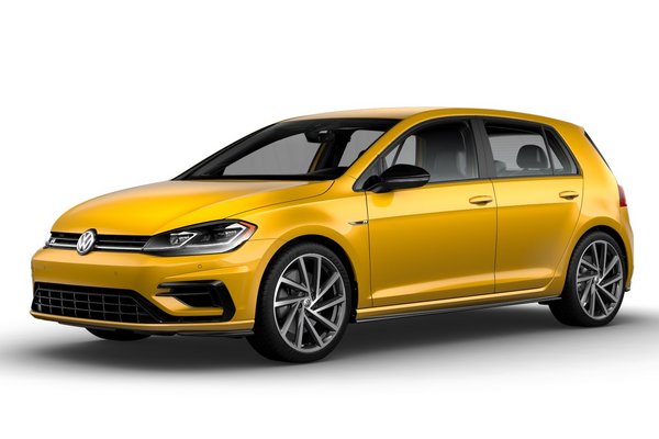 2019 Volkswagen Golf R in Ginster Yellow