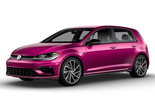 2019 Volkswagen Golf R in Traffic Purple