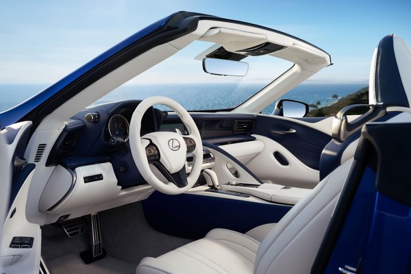 2021 Lexus LC Convertible Interior