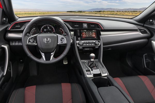 2020 Honda Civic Si coupe Interior