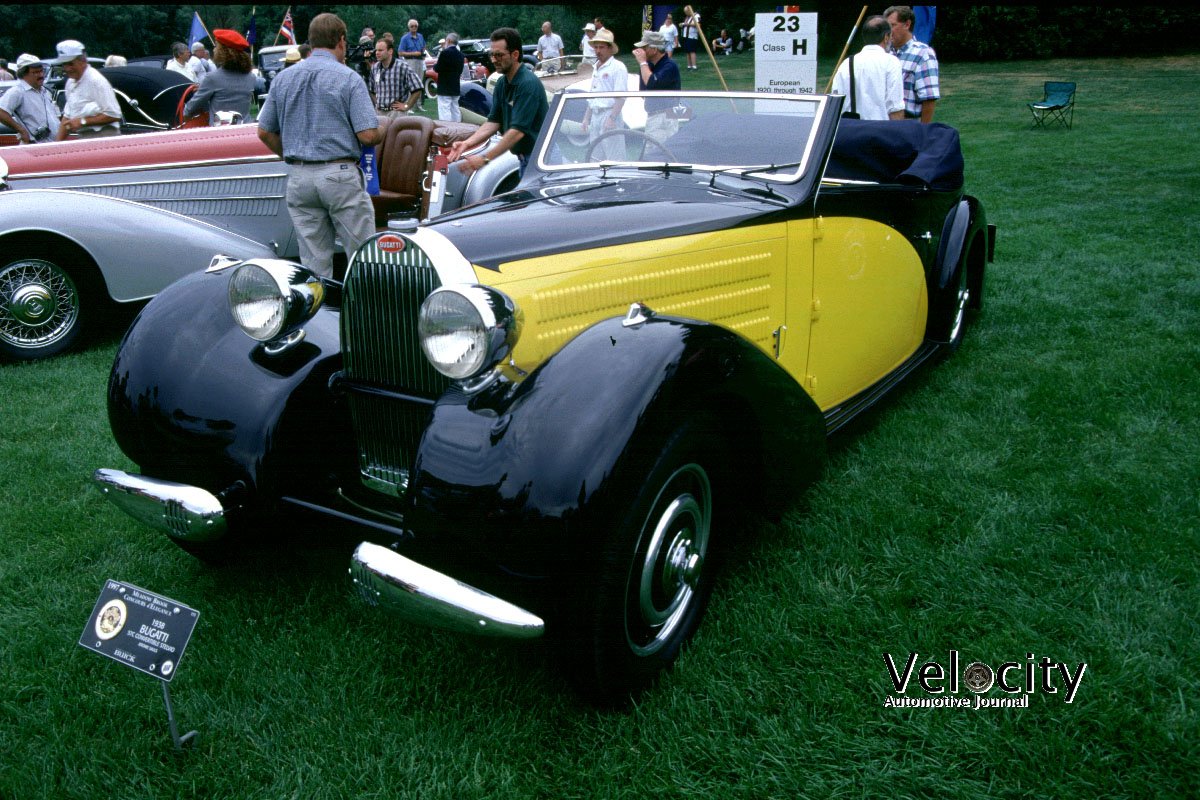 1938 Bugatti Type 57C Convertible Stelvio