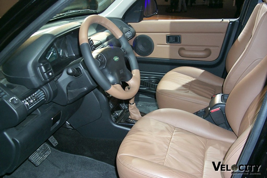 2001 Land Rover Freelander Kensington concept interior