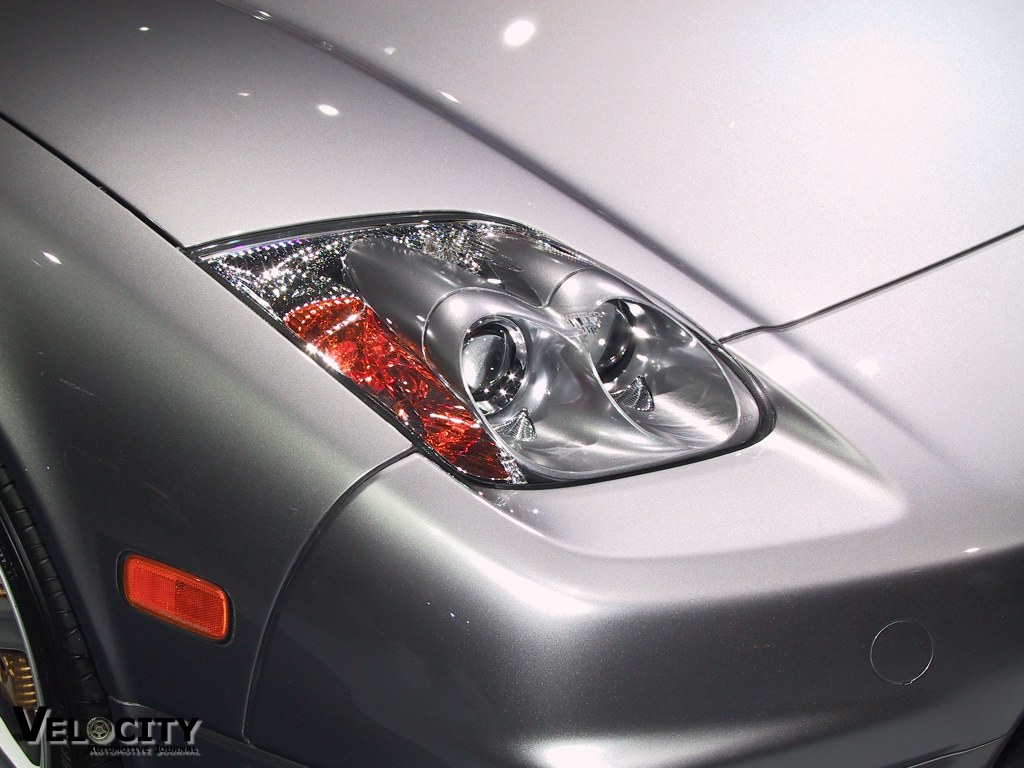 2002 Acura NSX headlight detail